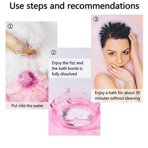 NWT Naga Living Set of 4 Bath Bombs - Picture 6 of 6